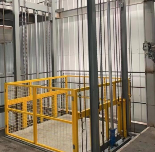 东安导轨式升降机一般加工周期